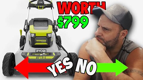 Ryobi Tools CHARGES $799 for their new 40v Whisper Series Lawn Mower