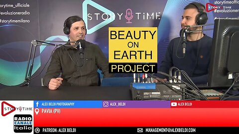 I traveled to Milan (Italy) to talk about BEAUTY ON EARTH project | Alex Beldi