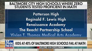 Zero Students Test Proficient In Math At 13 Of Democrat-Run Baltimore's Public High Schools