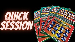 NY LOTTO $2500 a week for life Tickets