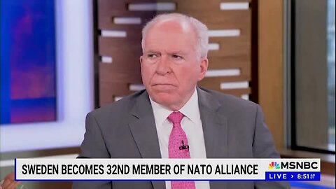 John Brennan: U.S. Is ‘the Critical Component of the NATO Alliance that Will Deter Russia from Moving Further Westward into Europe’