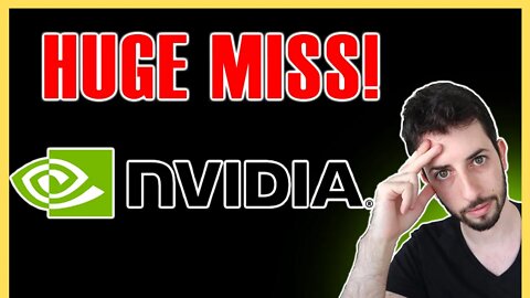 Huge Nvidia Earnings Miss! | NVDA Stock | Preliminary Q2 Results