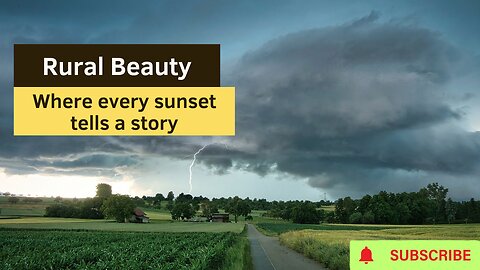 Rural Beauty: Where Every Sunset Tells a Story - Discover the Magic!