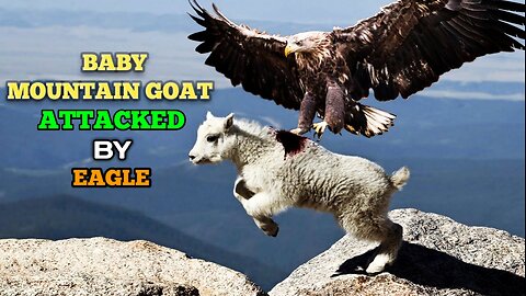 Baby Goat Is Attacked By Eagle| Eagle Hunting.