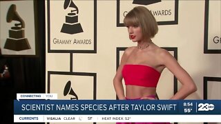 Scientist names species after Taylor Swift