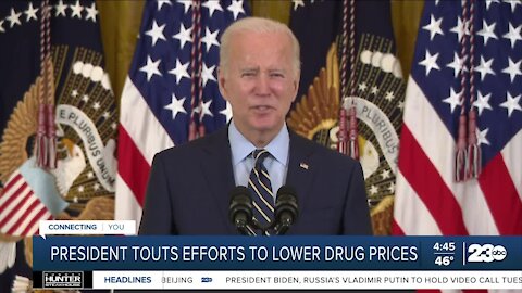 President Biden aiming to lower prescription drug prices