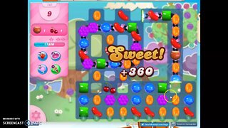 Candy Crush Level 745 Audio Talkthrough, 3 Stars 0 Boosters