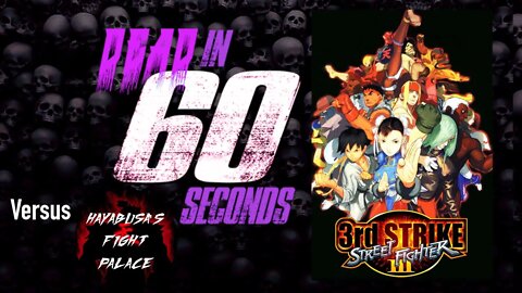 #shorts DEAD IN 60 SECONDS (vs. Hayabusa222) - Street Fighter III: 3rd Strike [Arcade]