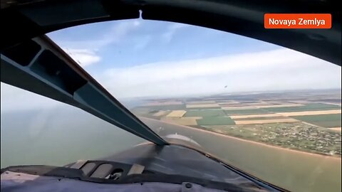 Russian Su-34 drops 2 500kg guided bombs on storage of British Storm Shadow missile in Ukraine