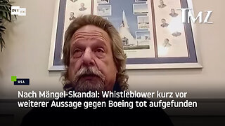Nach Mängel-Skandal: Whistleblower kurz vor weiterer Aussage gegen Boeing tot aufgefunden