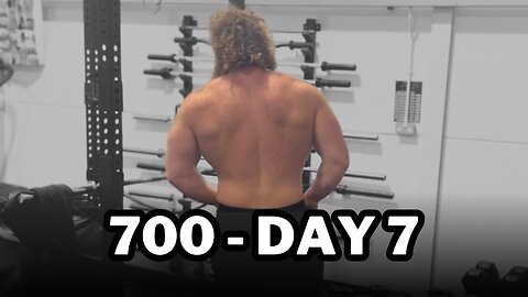 700 Day 7 Touch & Go Bench PB