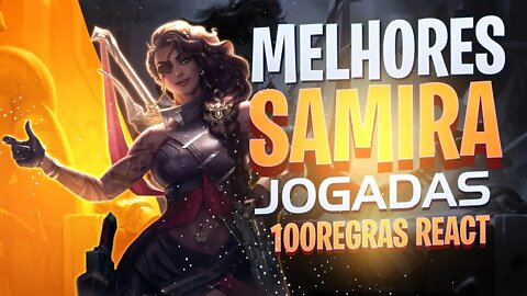 MELHORES JOGADAS COM A SAMIRA - NOVA CAMPEÃ DO LOL - RIOT TA NO SEHLOIRO? LEAGUE OF LEGENDS 2020