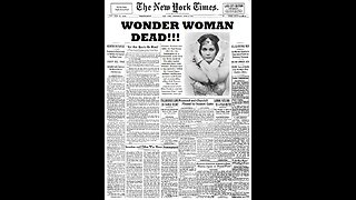 The Death of Wonder Woman