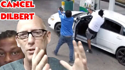 Media Too Busy Attacking Scott Adams To Cover 9 kids Shot at Gas Station