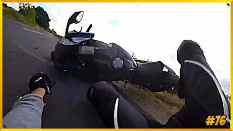 RIDER DOWN! | BIKE, MOTORCYCLE CRASHES & CLOSE CALLS 2022 [Ep.#76]
