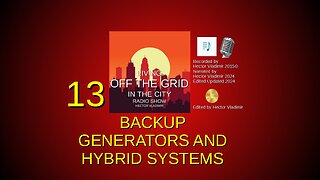 13 Backup generators and hybrid systems