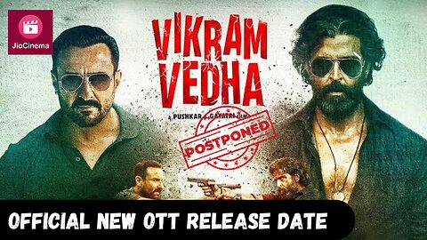 Vikram vedha OTT release date confirm || Jio cinema confirm