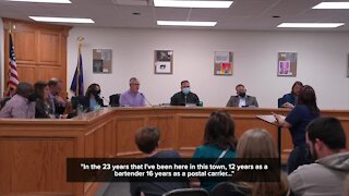 DeWitt residents shared opinions on district's mask policy at Monday's school board meeting