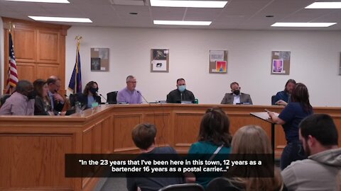 DeWitt residents shared opinions on district's mask policy at Monday's school board meeting