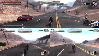 Road Redemption Multiplayer - Splitscreen Coop [Gameplay #2]