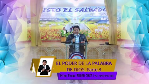 EL PODER DE LA PALABRA DE DIOS PARTE 3 - EDGAR CRUZ MINISTRIES