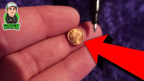 WORLD'S SMALLEST PENNY!! COIN MAGIC TRICKS!!