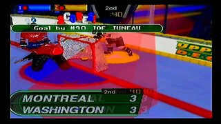 Wayne Gretzkys 3D Hockey 98 Montreal vs Washington