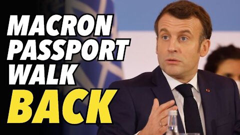 Macron walks back passport rules for shopping mall visits