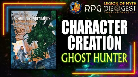 [103-1] - Palladium Books BEYOND THE SUPERNATURAL - Character Creation: Ghost Hunter P.C.C.