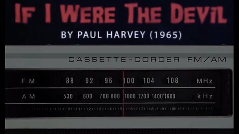 Paul Harvey: If I Were The Devil (1965).