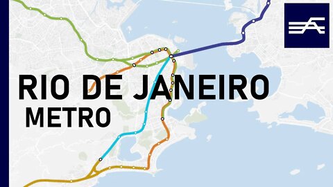 Evolution of the Rio de Janeiro Metro 1979-2040 | Metro Liner