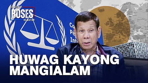 When my country was being eaten by drugs, nandito ba ang ICC? —FPRRD