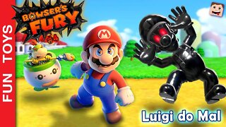 🔥 BOWSER's FURY - LUIGI DO MAL aparece de novo para perturbar o Mario neste jogo INCRÍVEL! #04 PT-BR
