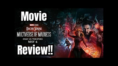 DR. STRANGE 2 Movie Review!!- (FULL SPOILERS in 2nd half, NON-Spoiler edition in 1st half!)... 💯🥳😎🍿👌