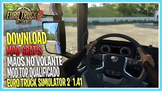 MOD MÃOS NO VOLANTE 1 41 EURO TRUCK SIMULATOR 2 VERSAO 1.41