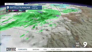 Wet weather for Christmas Eve