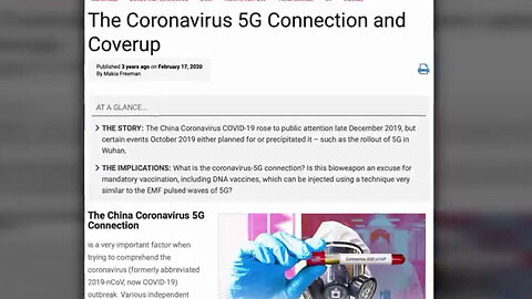 PEER-REVIEWED STUDY: 5G EMF Radiation Induces the Body to Create New "Viruses" and Illnesses | TPV