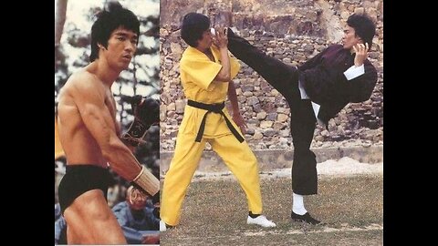 Cross kick Studio Films Bruce Lee Enter the Dragon