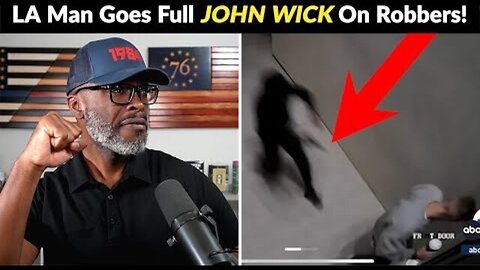 CALIFORNIA MAN GOES FULL JOHN WICK ON HOME INVADERS IN CRAZY VIDEO!