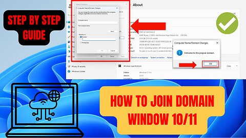 How to Join a Domain Server in Windows 10 and 11