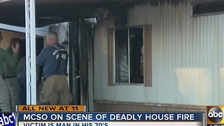 MCSO investigating deadly house fire in east Mesa