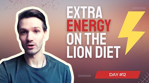 12 Days on the Lion Diet - Eat THIS to get energy