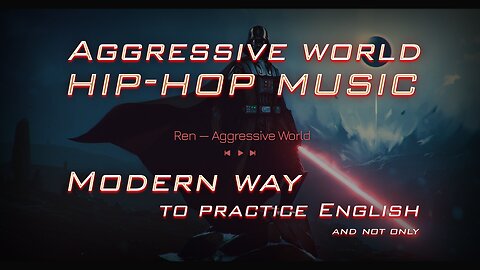 Modern way to practice English reading Hip-Hop Music / English Practice Challenge / Rap karaoke