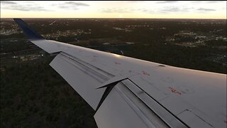 X-Plane 11 CRJ-200 FMOD sound pack demo KMLI-KJLN cabin view