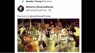 🇺🇸 President Trump Retruthed This Video Today 👀 "WE ARE WITNESSING THE DESTRUCTION OF THE OLD GUARD" 6.10.23