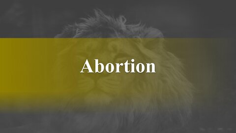 Abortion - God Honest Truth Live Stream 04/22/2022