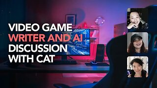 Video Game Writer and AI Discussion with Cat from PocketGamer