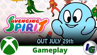 Avenging Spirit Gameplay on Xbox Series X