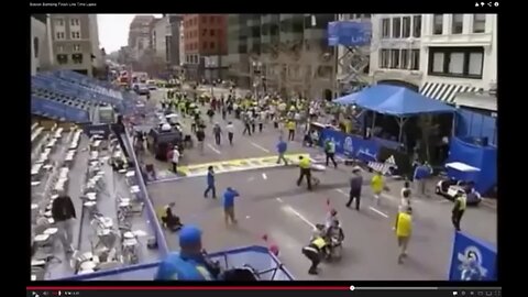 *BOSTON BOMB BUSTED* Amputee Drops Fake Leg In Street - Sam Feeterson - 2013