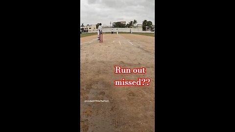 Run out chance or not??